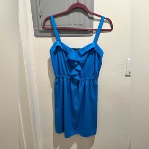 Blue dress